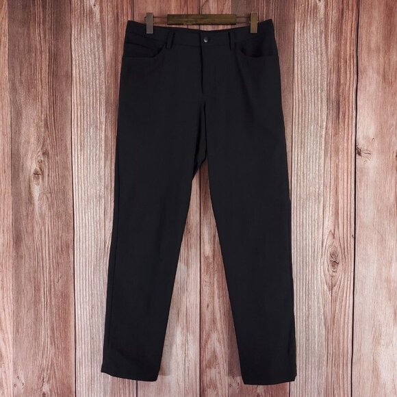 lululemon athletica Other - Lululemon Mens Size 36X34 ABC Pant Classic Black Warpstreme M5426S